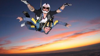 Most Tandem Skydive jumps in 24 hours achieved in UK