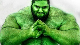 Meet ‘Sajad Gharibi’ – The Persian Hulk of Iran who wants to fight ISIS