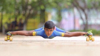 Limbo Skating 6 year old in India – Meet Om Swaroop Gowda