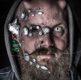 Worlds largest body piercing session with Russ Foxx in Canada